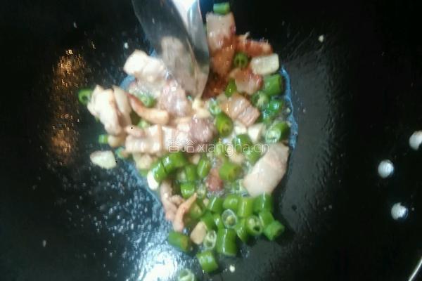 瘦肉青椒炒魔芋的做法图解6