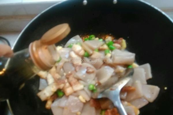 瘦肉青椒炒魔芋的做法图解7
