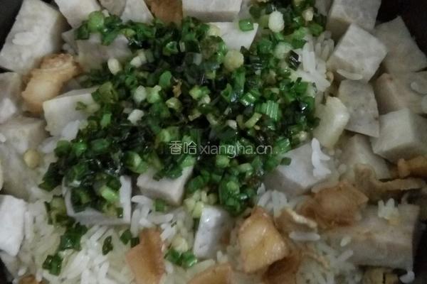 香芋焖饭的做法图解5