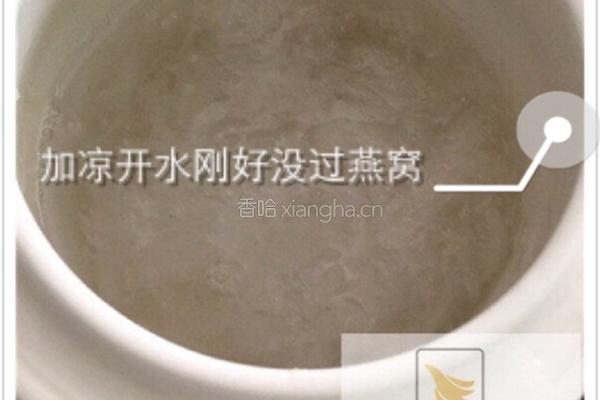 冰糖炖燕窝的做法图解5