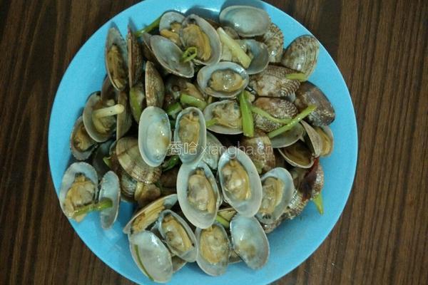 葱香花甲的做法图解4