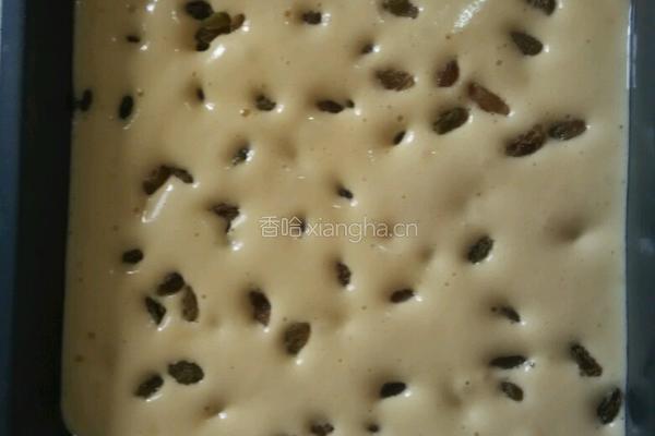 葡萄干蛋糕的做法图解6
