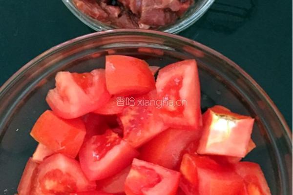 番茄牛肉粥的做法图解5