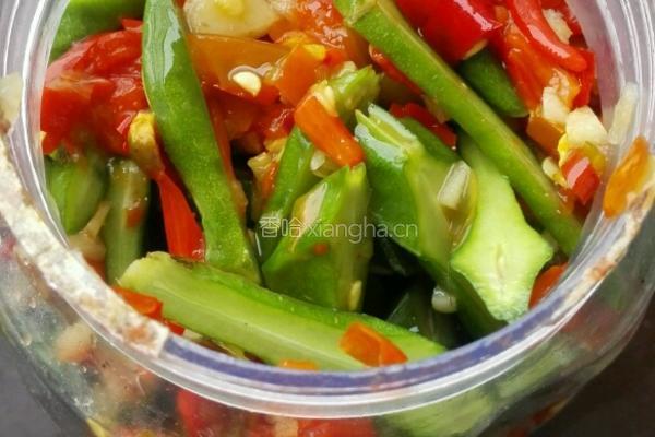 腌刀豆的做法图解3