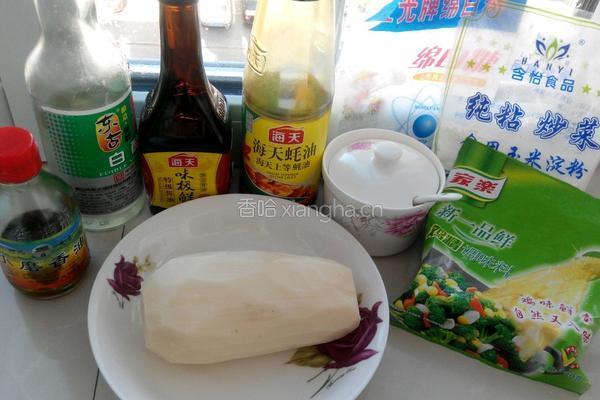 拌藕片的做法图解1