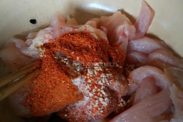 香酥炸鸡柳的做法图解1