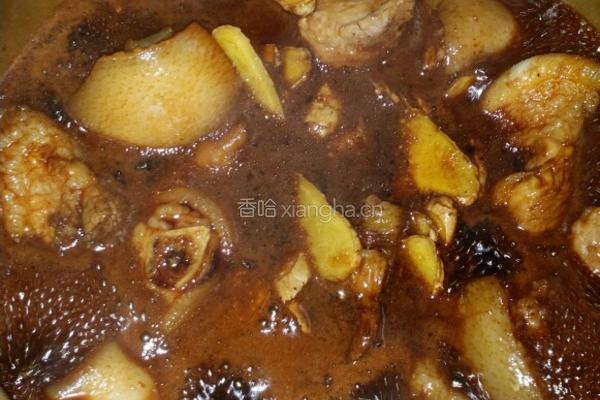 猪脚姜的做法图解4