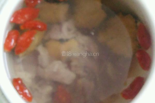 黑玛卡炖瘦肉的做法图解4