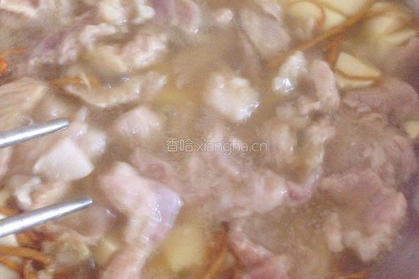 原创虫草花豆腐汤的做法图解7