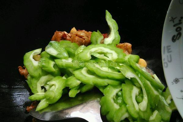 苦瓜炒肉的做法图解8
