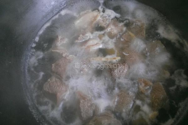 板栗煲牛肉的做法图解11