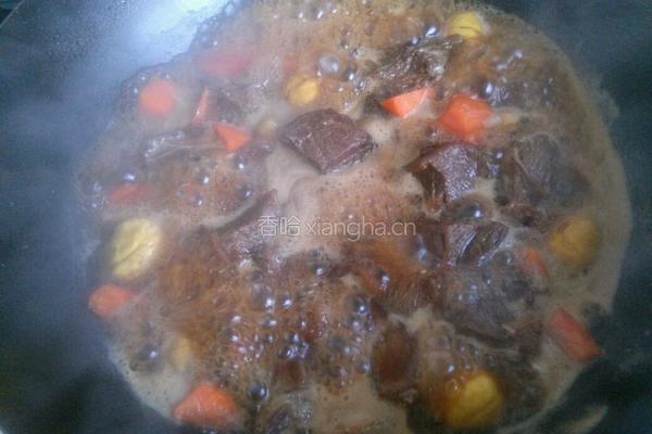 板栗煲牛肉的做法图解23