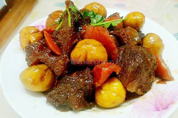板栗煲牛肉的做法图解27