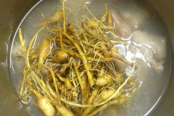 猪蹄黄花菜根汤的做法图解6