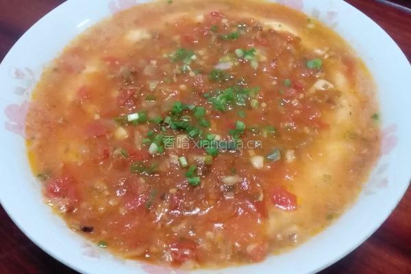 茄汁鲍鱼鸭蛋羹的做法图解11