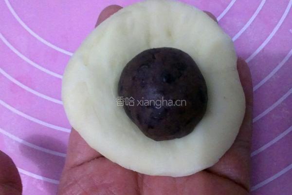 豆沙面包卷的做法图解6