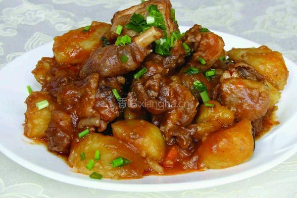 土豆炖鸡腿的做法图解11
