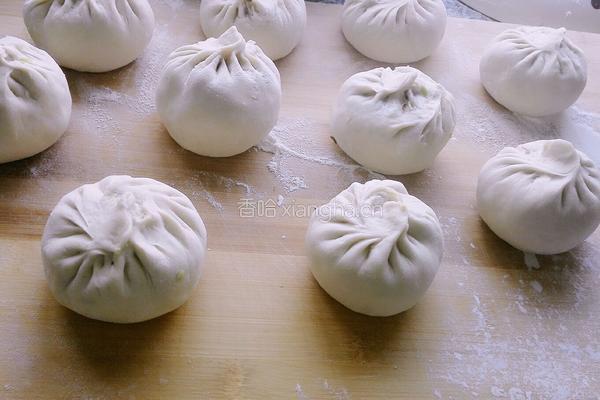西葫芦素馅包子的做法图解13