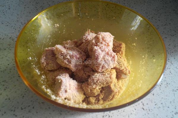 粉蒸排骨的做法图解4