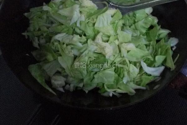 家常海参（卷心菜肉片海参）的做法图解3