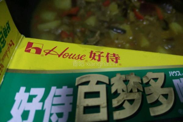 土豆牛肉咖喱饭的做法图解6