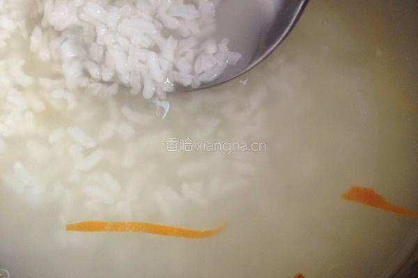 陈皮瘦肉粥的做法图解4
