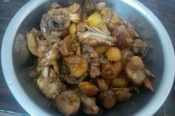 电饭煲栗子鸡的做法图解7