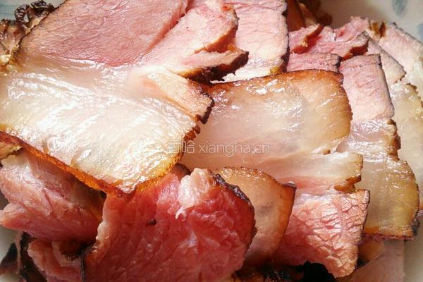蒜苔炒腊肉的做法图解3