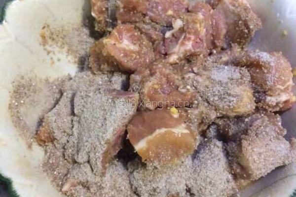 粉蒸排骨的做法图解6