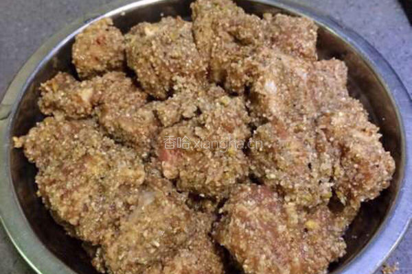 粉蒸排骨的做法图解8