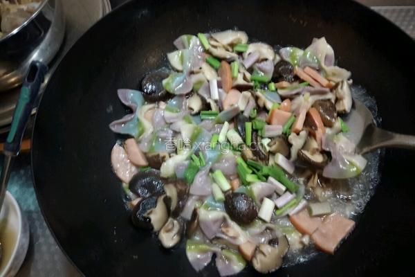 香菇烩彩虹蝴蝶面的做法图解31