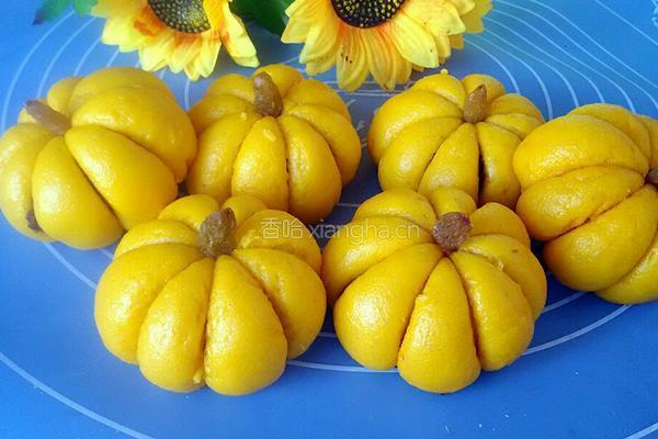 南瓜红豆包的做法图解17