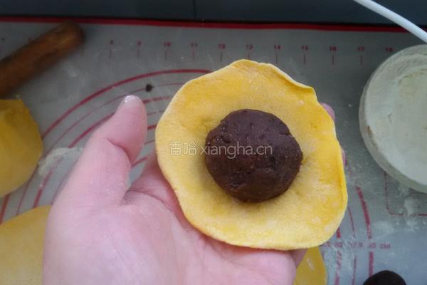 南瓜红豆包的做法图解8