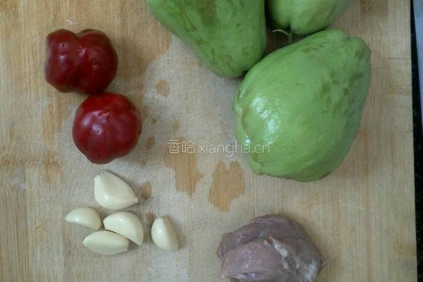 小炒佛手瓜的做法图解1
