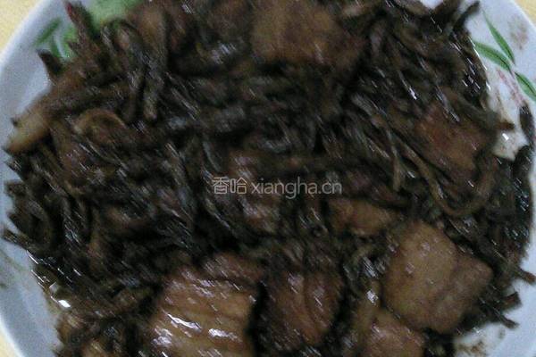 豇豆干烧肉的做法图解6