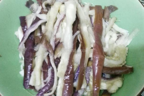 手撕茄子的做法图解4