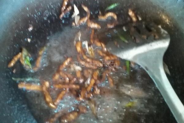 豆角炒肉的做法图解3