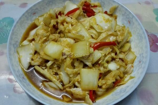 酸辣大白菜的做法图解10
