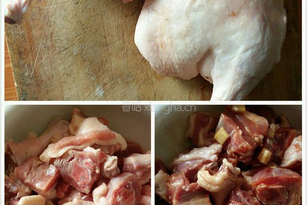 鸭腿肉烧土豆的做法图解1
