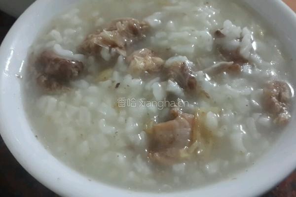 人参鸟粥的做法图解3
