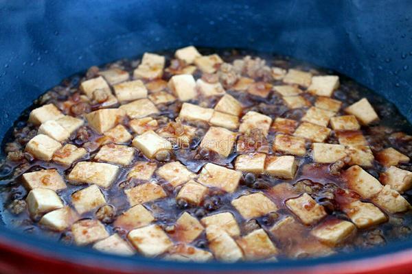 肉末豆腐的做法图解7
