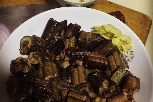 红烧鳝筒的做法图解2