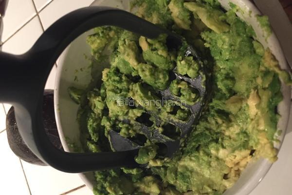 牛油果麻辣菠菜面avocado spinach pasta的做法图解4