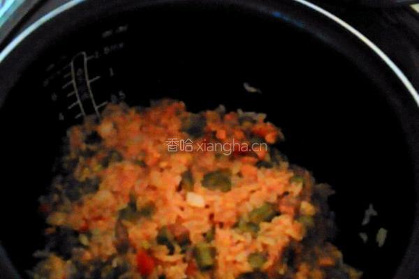 红烧肉焖饭的做法图解6