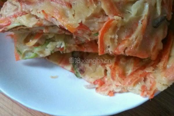 胡萝卜饼的做法图解4