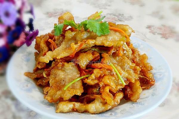 锅包肉的做法图解8