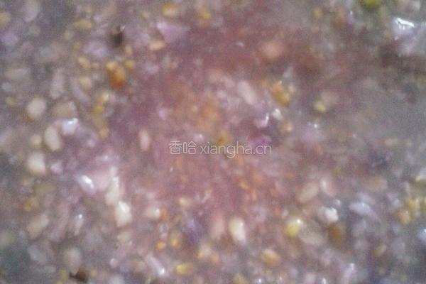 养颜紫薯八宝粥的做法图解4