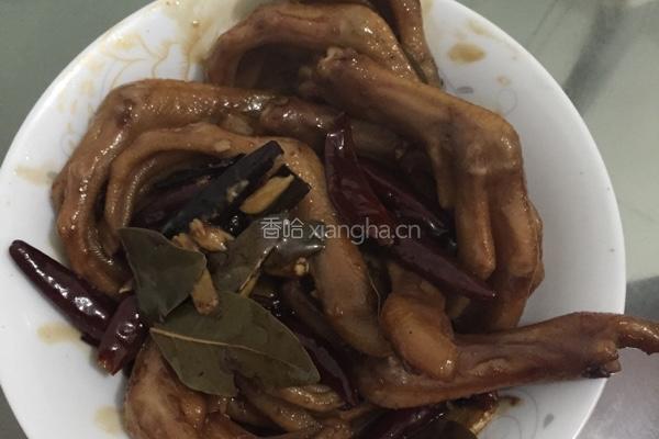 啤酒卤鸭脚的做法图解6