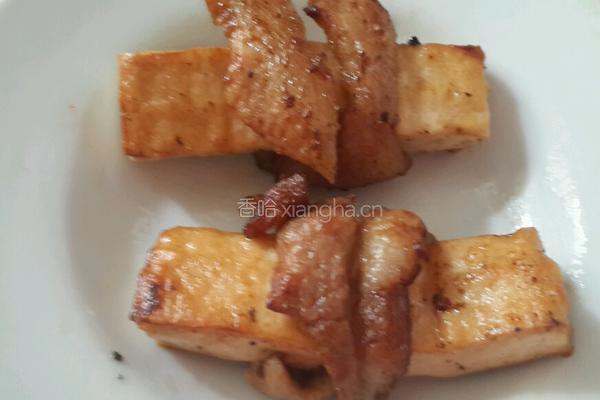 培根豆腐卷的做法图解6