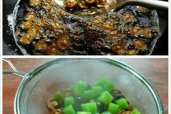 蟹味菇青笋鸡丁（私房菜）的做法图解8